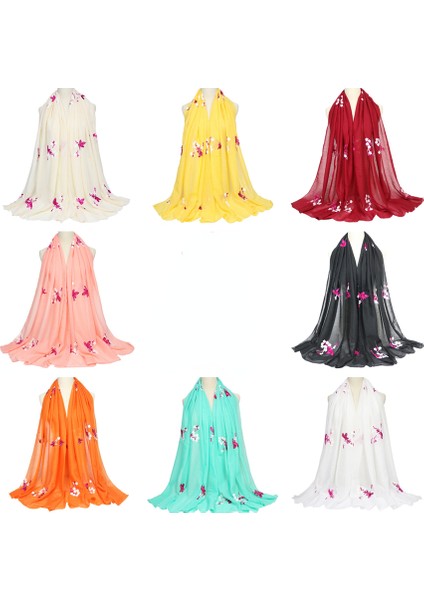 Vintage Halk Nakışlı Eşarp Sanat Pamuk Keten Plaj Şal(Yurt Dışından) fiyatları