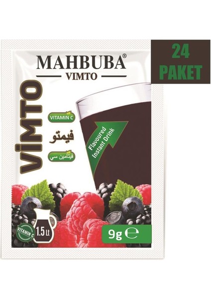 Vimto Orman Meyveli Aromalı Soğuk Toz İçecek 24x9gr