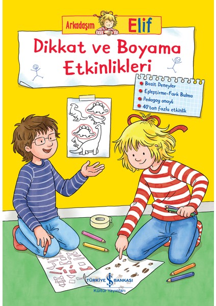 Arkadaşım Elif – Dikkat ve Boyama Etkinlikleri - Hanna Sörensen