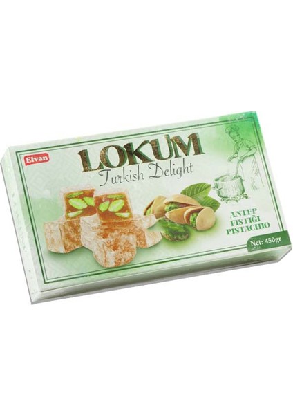 Antep Fıstıklı Lokum 450 gr