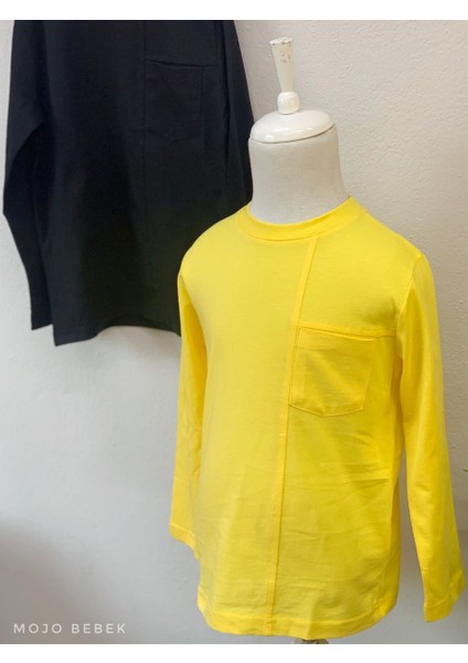 Erkek Çocuk Basic Uzun Kol T-Shirt 1115 Sarı fiyatları