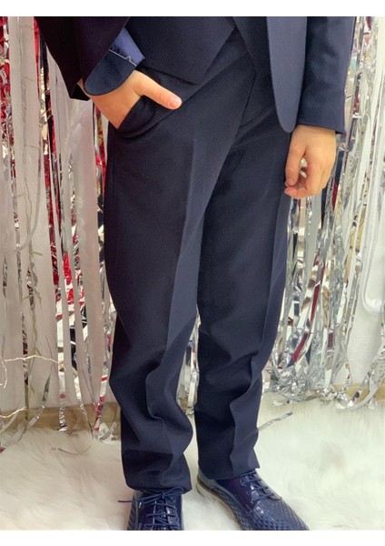 Erkek Çocuk Damatlık Klasik Takım Elbise 20304 Lacivert fırsatları