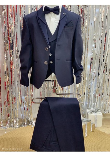 Erkek Çocuk Damatlık Klasik Takım Elbise 20304 Lacivert indirimleri