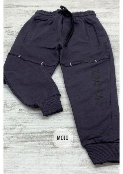 Mojo Erkek Çocuk Baskılı Eşofman Altı 2195 Antrasit fiyatları