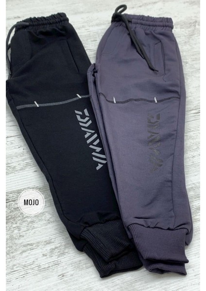 Mojo Erkek Çocuk Baskılı Eşofman Altı 2195 Antrasit modelleri