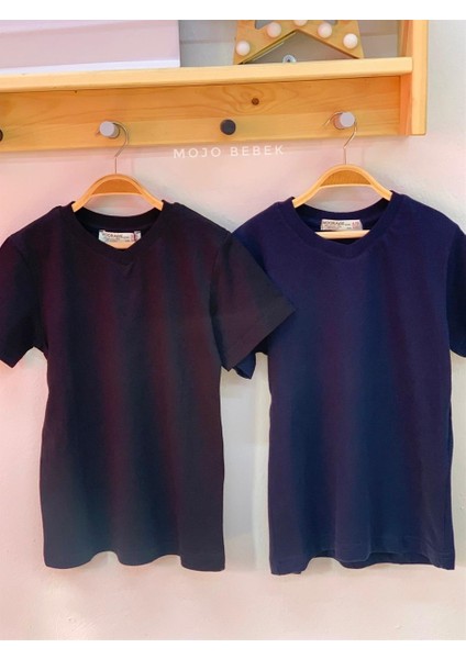 Erkek Çocuk Basic Kısa Kol T-Shirt 9187 Lacivert fiyatları