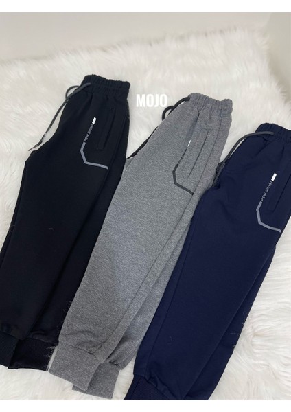 Mojo Erkek Çocuk Lastikli Paça Eşofman Altı 2151 Lacivert