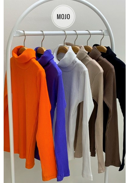 Kız Çocuk 5-14 Yaş Balıkçı Yaka Kaşkorse Body 3098 Kahverengi modelleri