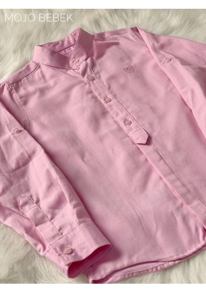 Erkek Çocuk Hakim Yaka Gömlek 3805 Pembe fırsatları