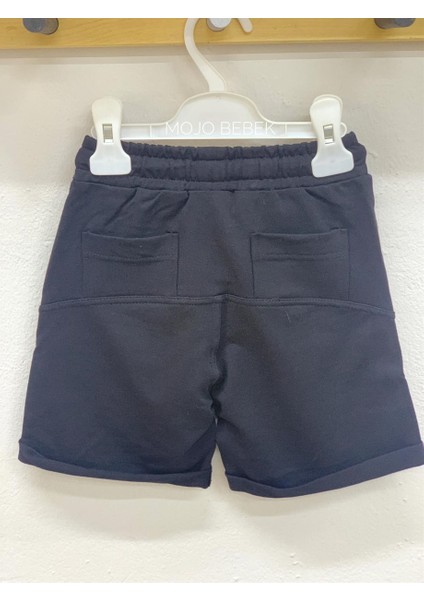 Erkek Çocuk 3-14 Yaş Duble Paça Cepli Şort 4065 Siyah fiyatları