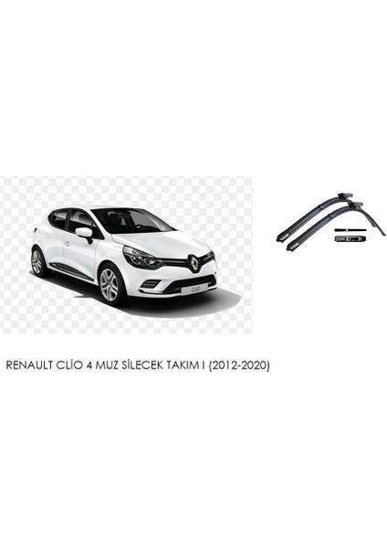 Renault Captur ( J5 ) / Renault Clıo Iv Grandtour ( Kh ) Araç Bazlı Silecek Seti 650 - 350 mm 288900432R