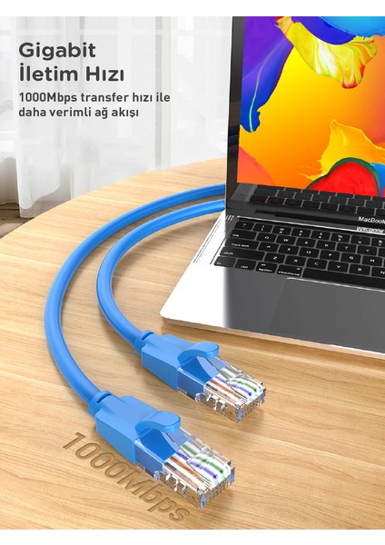 Cat6 Utp 1000MBPS Ethernet Patch Modem Lan Kablosu