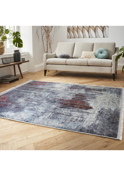 Renkli Zeminde Halı Motifli Modern Desenli Eskitme Motifli Klasik Salon & Oturma Odası Koridor & Antre Dijital Baskılı Makinede Yıkanabilir Kaymaz Taban Saçaklı Halı fiyatları