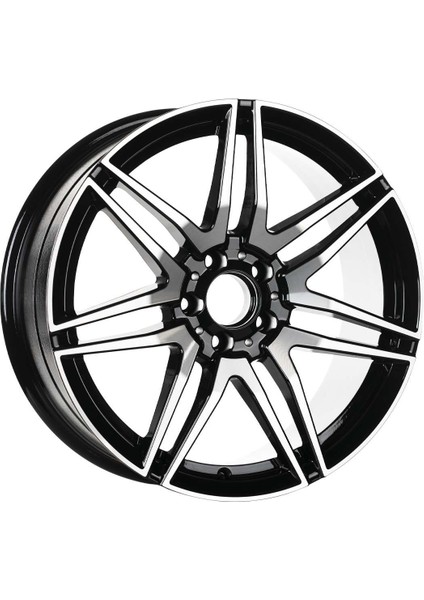 EMR-A361-05 9.0X19"-5X112 ET48 66.6 Black Diamond Jant (4 Adet)