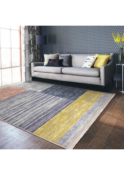 Eskitme Zeminde Kilim Motifli Boyama Desenli Klasik Sade & Şık Salon & Oturma Odası Balkon Dijital Baskılı Makinede Yıkanabilir Kaymaz Taban Saçaklı Halı fiyatları