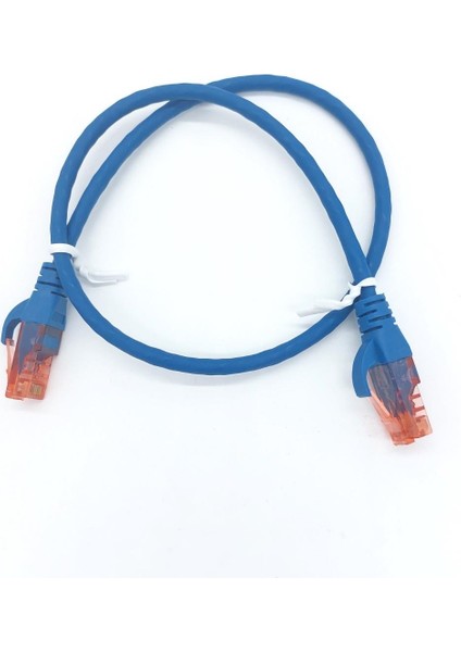 Dıgıtus DK-1617-005/B 0,50 mt Mavi Cat6 Patch Cord