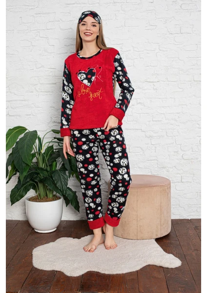 Afilli Moda Polar Pijama Takımı