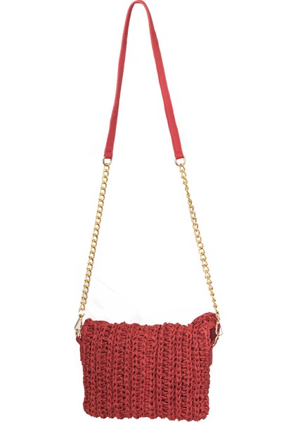 Çiçek Motifli Kadın Hasır Zarf Çanta fiyatları