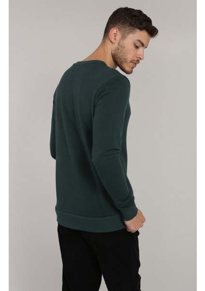Bisiklet Yaka Işlemeli Sweatshirt- Blumelvin fiyatları