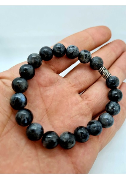 Doğal Taş Labradorit Bileklik 10MM modelleri