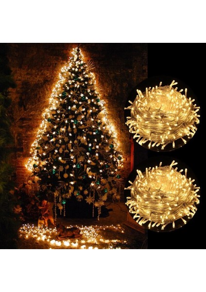 100 Ledli Fişli Led, Dekor Lambası 10M Günışığı Yılbaşı Ağacı Işığı Süsleme Youtuber Genç Odası indirimleri