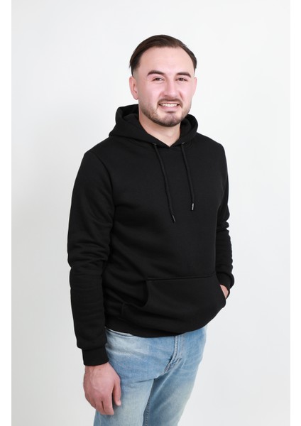 Unisex Oversize Kapüşonlu Sweatshirt / Hoodie