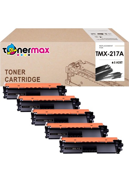 Hp CF217A Muadil Toner Çipli ( 5'li Paket ) / M102 / M130