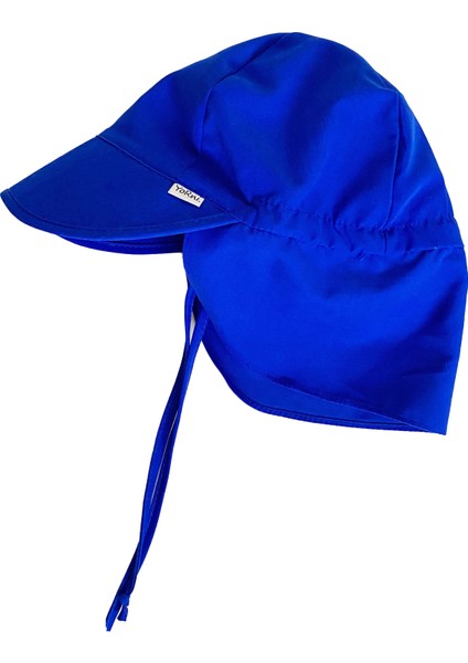 Flap Lejyoner, Ense Korumalı, Boyundan Bağlamalı, Çocuk Bebek Güneş Şapka, Ekoteks 100 Sertifikalı Royal Mavi fiyatları