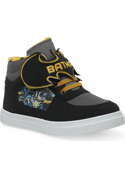 YORKO.F2PR Siyah Erkek Çocuk High Sneaker