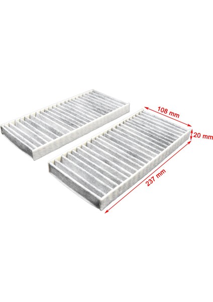 Renault Kangoo, Grand Kangoo Iı, Be Bop, Express 2008-2021 Karbonlu Polen Filtresi fiyatları