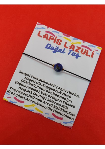 Lapis Taşı Doğal Taş Bileklik fiyatları
