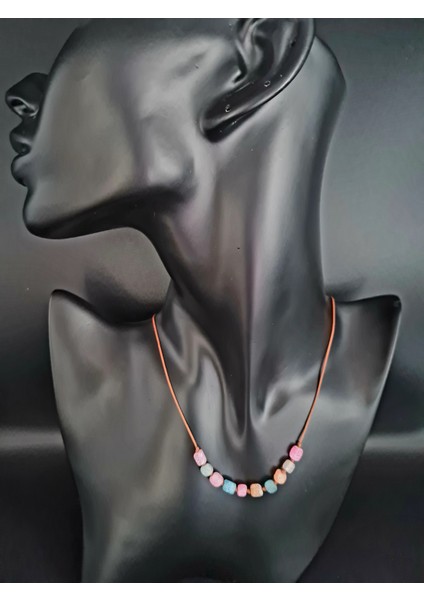 Küp Akik Doğal Taş Kolye fiyatları