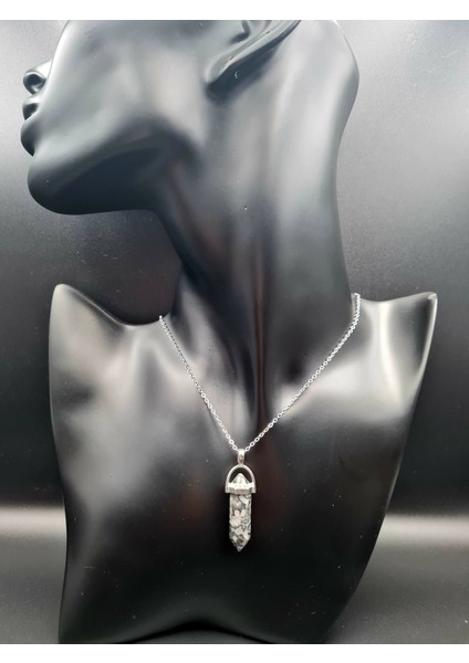 Jasper Doğal Taş Pandül Kolye Zincir Dahil Sürpriz Hediyeli fırsatları