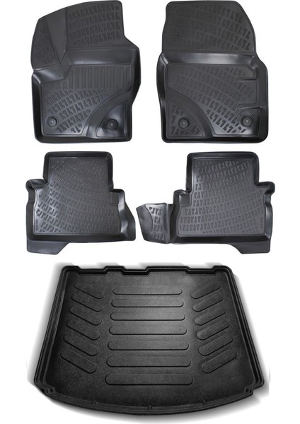 Ford Kuga 2013-2019 3D Paspas+Bagaj Havuzu Seti