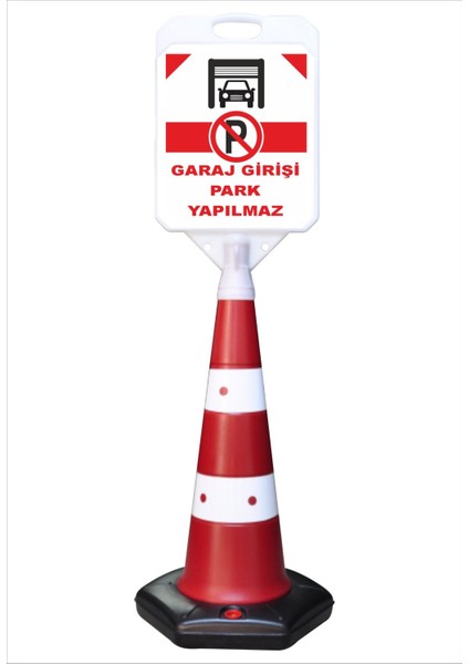 Garaj Girişi Park Etmeyiniz Uzun Küçük Reklam Park ve Kaldırım Dubası 132 cm