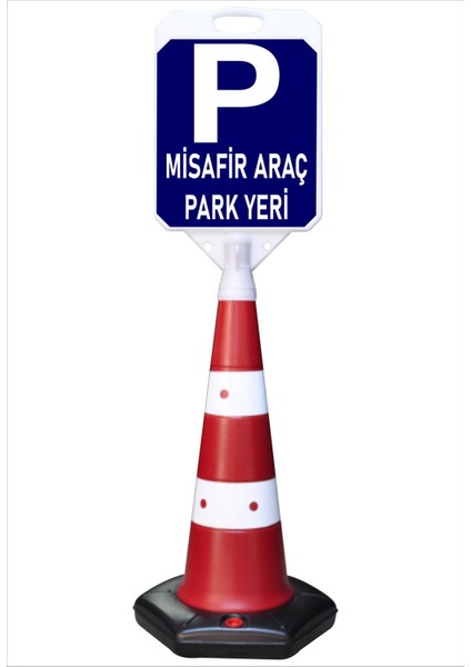 Misafir Araç Park Yeri Uzun Küçük Reklam Park ve Kaldırım Dubası 132 cm