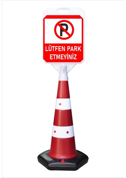 Lütfen Park Etmeyiniz Uzun Küçük Reklam Park ve Kaldırım Dubası 132 cm