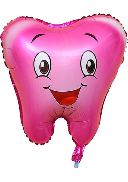 Folyo Balon Diş Pembe