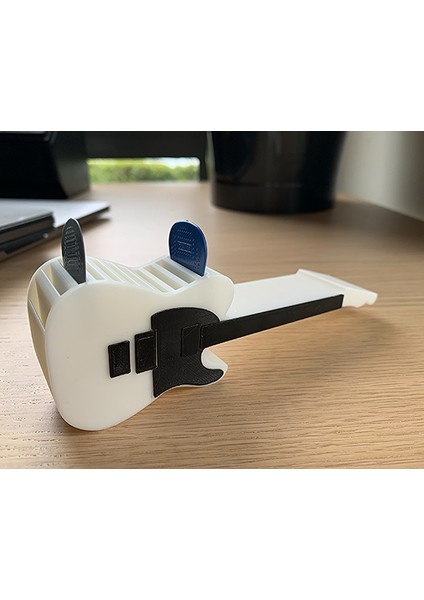 Telecaster Tasarım Dekoratif Penalık Pena Tutucu