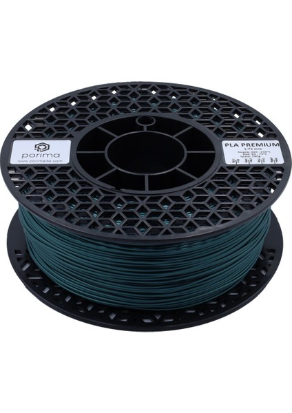 Pla Premium Filament - 1.75MM Zümrüt Yeşil 1kg