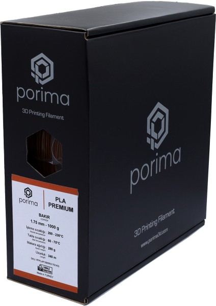Pla Premium Filament - 1.75MM Bakır 1kg fırsatları