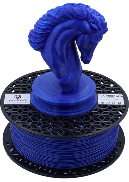 Pla Premium Filament - 1.75MM Safir Mavi 1kg