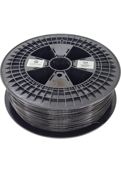 Tough Pla Filament - 1.75MM Siyah RAL9005 3kg
