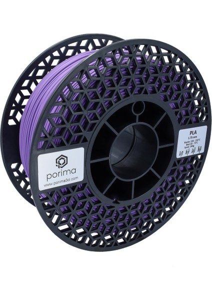 Pla Filament - 1.75MM Mor RAL4005 1kg