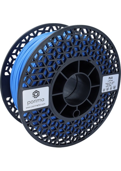 Pla Filament - 1.75MM Mavi RAL5015 1kg