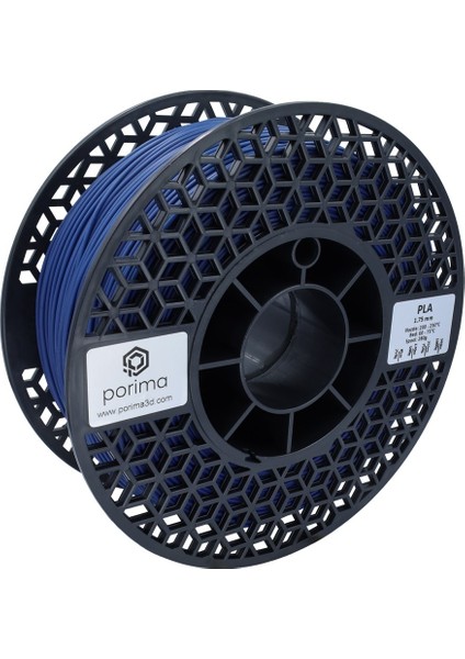 Pla Filament - 1.75MM Mavi RAL5003 1kg