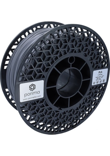 Pla Filament - 1.75MM Gri RAL7015 1kg