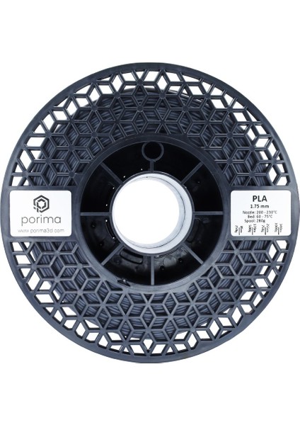 Pla Filament - 1.75MM Gri RAL7015 1kg