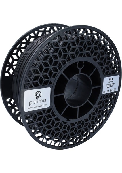 Pla Filament - 1.75MM Siyah RAL9005 1kg