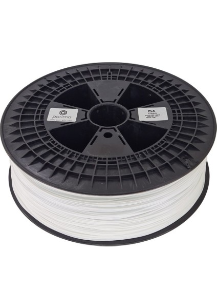 Pla Filament - 1.75MM Beyaz RAL9003 3kg